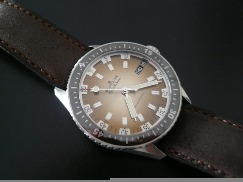 photo n°2 : BLANCPAIN FIFTY FATHOMS BATHYSCAPHE LIMITED SERIES DESERT