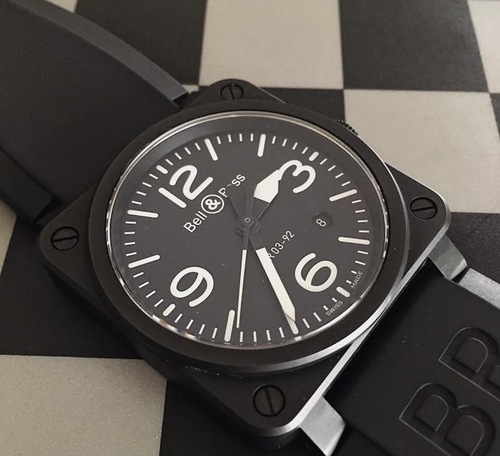 BELL & ROSS BR03-92 BLACK MATTE