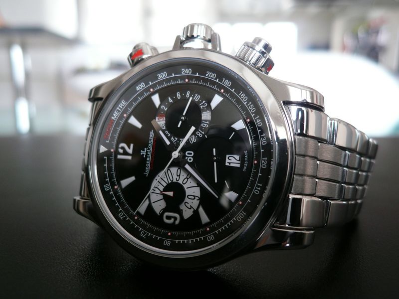 JAEGER LE COULTRE MASTER COMPRESSOR CHRONOGRAPH
 	 
