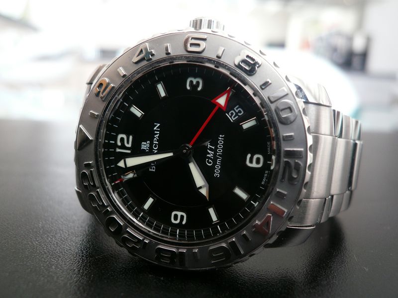 BLANCPAIN FIFTY FATHOMS TRILOGY GMT
 	 
