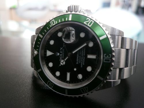 ROLEX SUBMARINER DATE LUNETTE VERTE