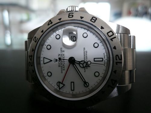 ROLEX EXPLORER II BLANCHE