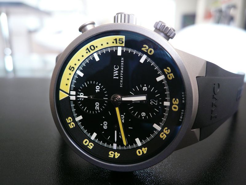 IWC AQUATIMER SPLIT MINUTE CHRONOGRAPHE
 	 
