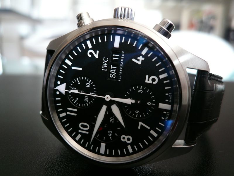 IWC MONTRE D'AVIATEUR CHRONO-AUTOMATIC
 	 
