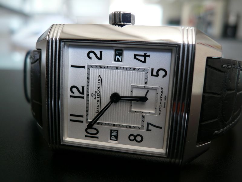 JAEGER LECOULTRE REVERSO SQUADRA HOMETIME
 	 

