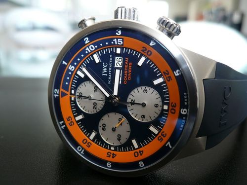 IWC AQUATIMER CHRONOGRAPH COUSTEAU DIVERS