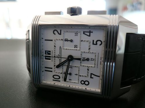 JAEGER LECOULTRE REVERSO SQUADRA CHRONOGRAPH GMT