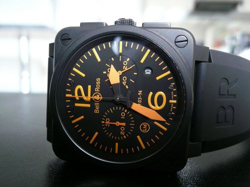 BELL & ROSS INSTRUMENT CARBON BR 03-94 ORANGE