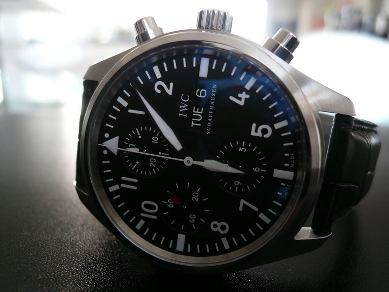 IWC MONTRE D'AVIATEUR CHRONO AUTOMATIC
 	 
