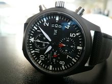 IWC MONTRE D'AVIATEUR CHRONO AUTOMATIC TOP GUN