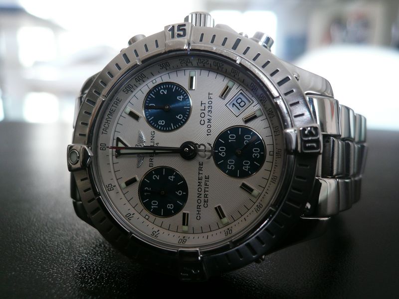 BREITLING CHRONO COLT QUARTZ
 	 
