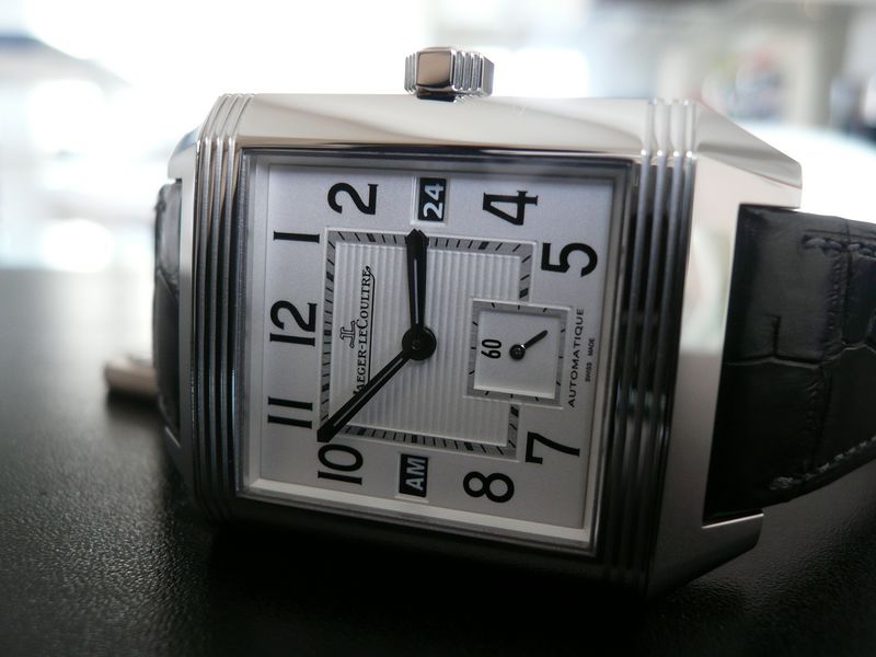 JAEGER LECOULTRE REVERSO SQUADRA HOMETIME
 	 
