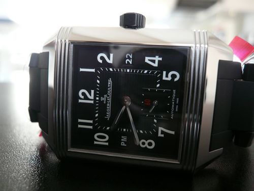 JAEGER LECOULTRE REVERSO SQUADRA HOMETIME GMT BLACK