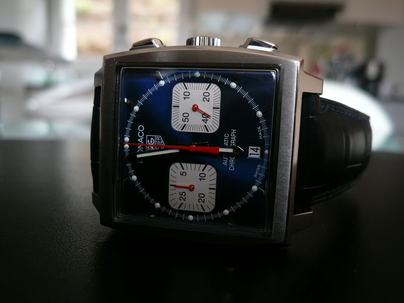 TAG HEUER MONACO -STEVE MCQUEEN-
 	 
