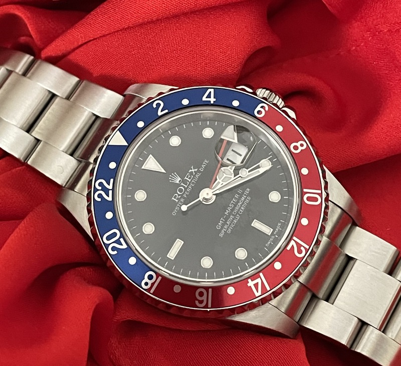 Stick dial gmt master ii on sale