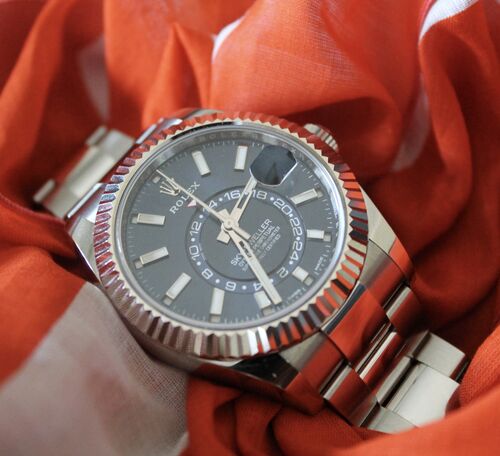 ROLEX SKY-DWELLER CADRAN BLEU