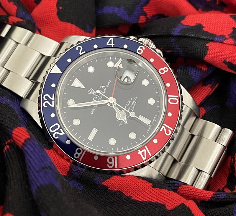 photo n°1 : ROLEX GMT-MASTER II PEPSI CAL. 3186 'COLUMBINE'