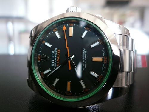 ROLEX MILGAUSS GLACE VERTE