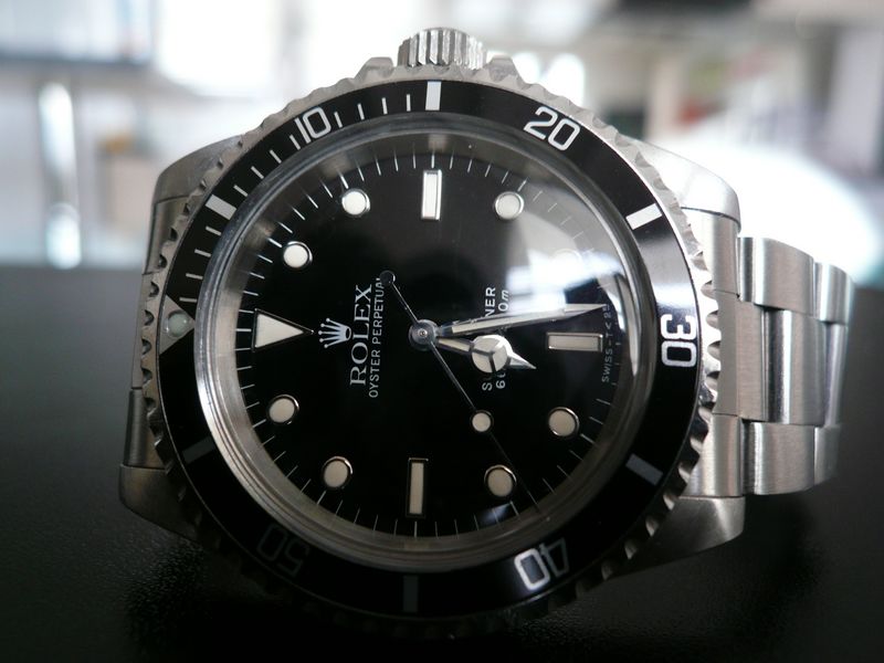 ROLEX SUBMARINER PLEXI VINTAGE
 	 
