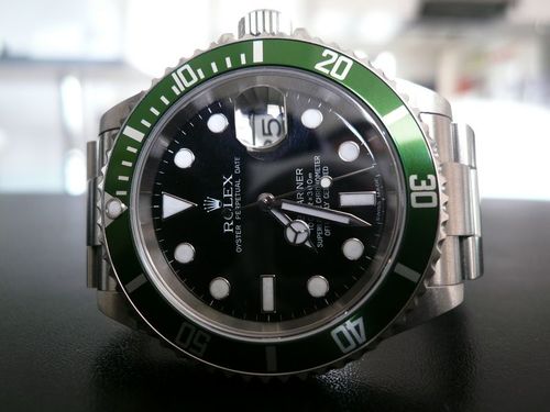 ROLEX SUBMARINER DATE LUNETTE VERTE