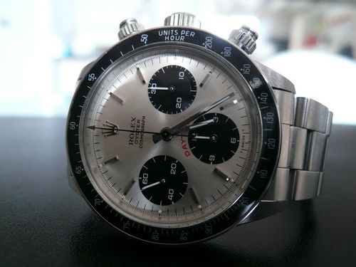 ROLEX DAYTONA PLEXI ACIER VINTAGE