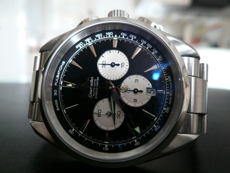 OMEGA SEAMASTER AQUA TERRA BEIJING 2008
 	 
