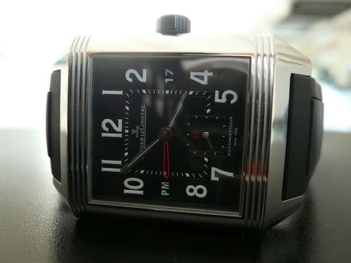 JAEGER LECOULTRE REVERSO SQUADRA HOMETIME BLACK