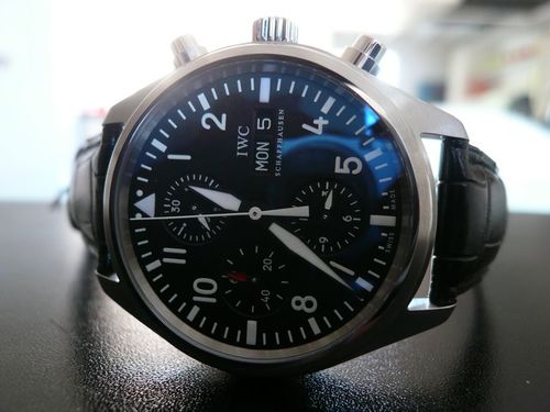 IWC MONTRE D'AVIATEUR CHRONO-AUTOMATIC