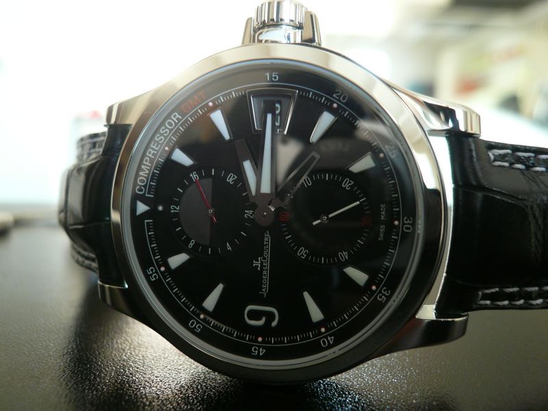 JAEGER LECOULTRE MASTER COMPRESSOR GMT
 	 
