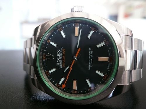 ROLEX MILGAUSS GLACE VERTE