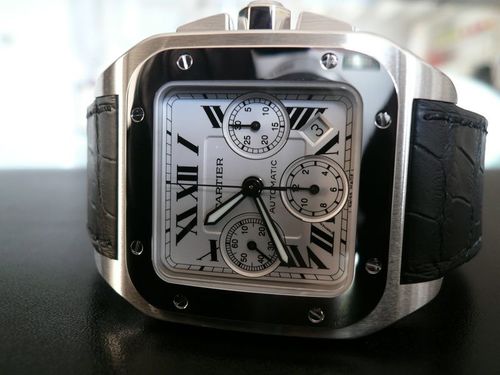 CARTIER SANTOS 100 CHRONO