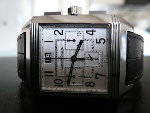 JAEGER LECOULTRE REVERSO SQUADRA CHRONOGRAPH GMT