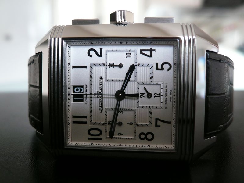 JAEGER LECOULTRE REVERSO SQUADRA CHRONOGRAPH GMT
 	 
