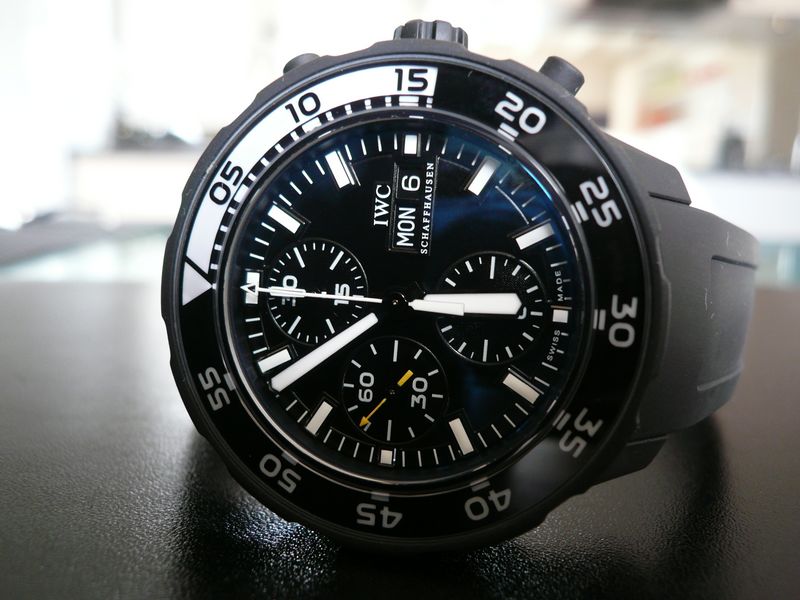 IWC AQUATIMER CHRONOGRAPHE GALAPAGOS ISLANDS
 	 

