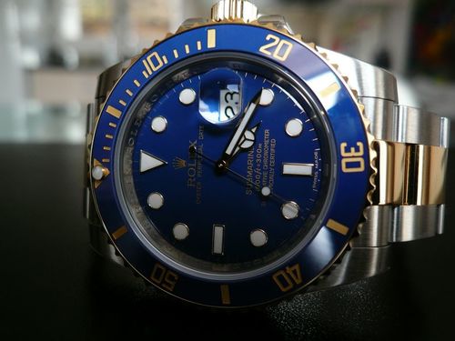 ROLEX SUBMARINER DATE OR ET ACIER CERAMIQUE