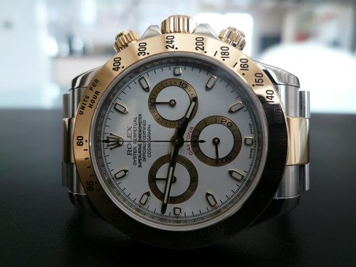 ROLEX DAYTONA OR ET ACIER