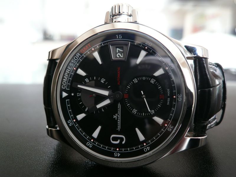 JAEGER LECOULTRE MASTER COMPRESSOR GMT
 	 
