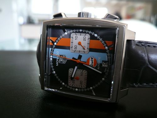 TAG HEUER MONACO CALIBRE 12  'GULF EDITION'