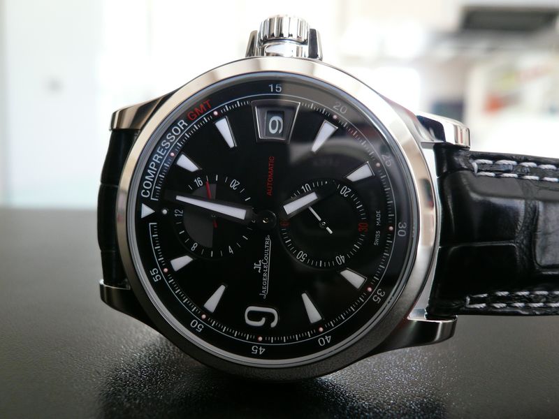JAEGER LECOULTRE MASTER COMPRESSOR GMT
 	 
