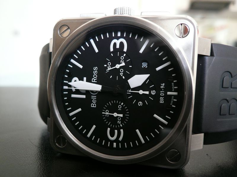 BELL & ROSS BR01-94 CHRONOGRAPHE
 	 
