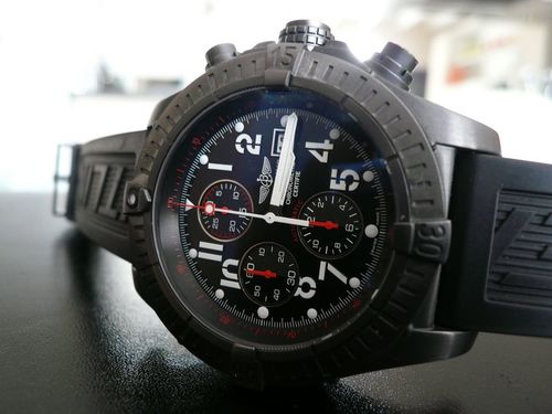 BREITLING SUPER AVENGER BLACKSTEEL