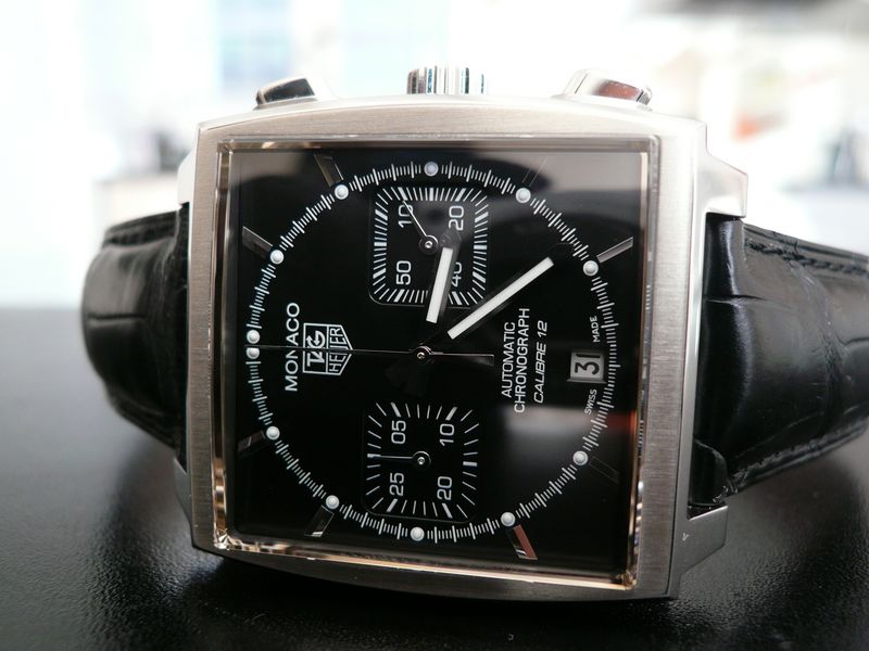 TAG HEUER MONACO CALIBRE 12
 	 
