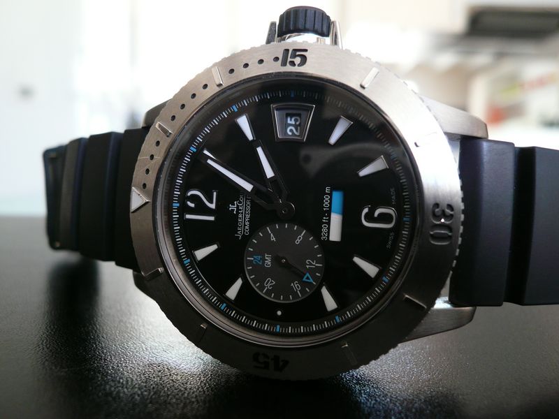 JAEGER LECOULTRE MASTER COMPRESSOR DIVING GMT
 	 
