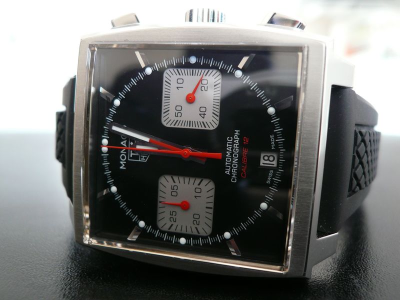 TAG HEUER MONACO CALIBRE 12
 	 
