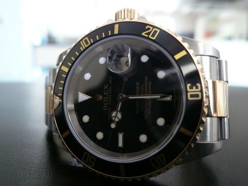 ROLEX SUBMARINER DATE OR ET ACIER