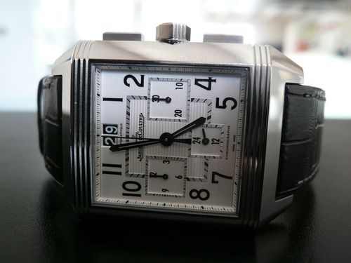 JAEGER LECOULTRE REVERSO SQUADRA CHRONOGRAPH GMT