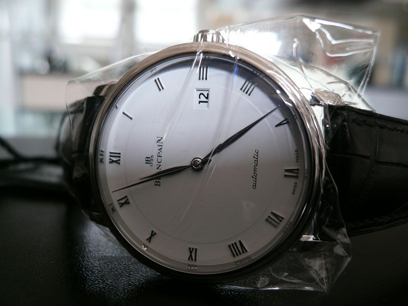 BLANCPAIN VILLERET ULTRA-PLATE
 	 
