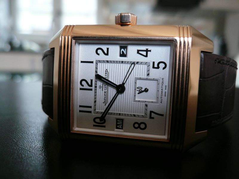 JAEGER LECOULTRE REVERSO SQUADRA  HOMETIME
 	 
