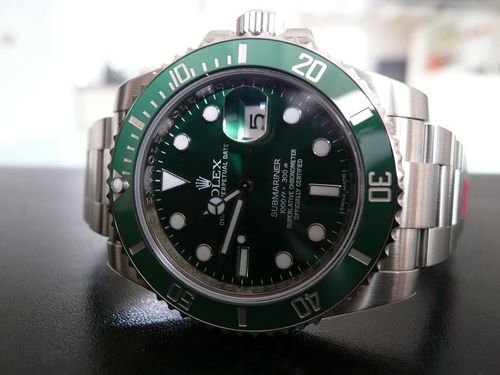 ROLEX SUBMARINER DATE CERAMIQUE LUNETTE VERTE