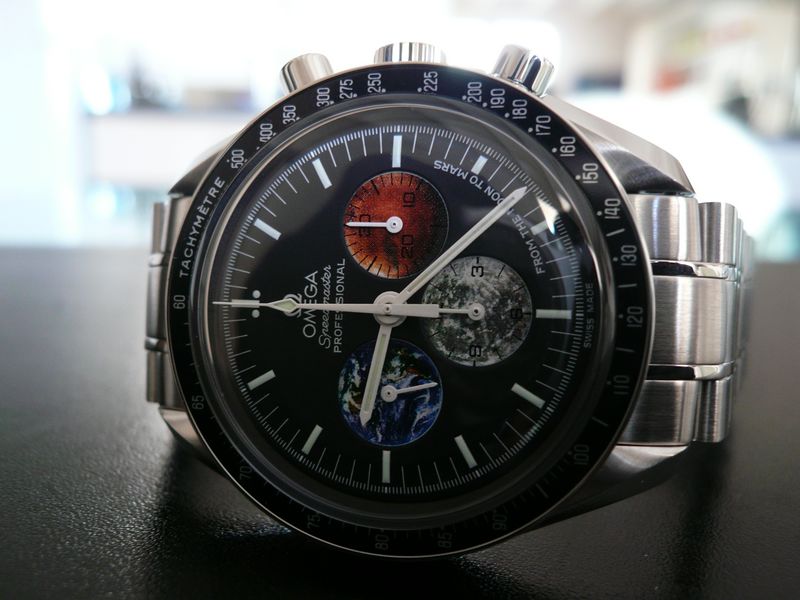 OMEGA SPEEDMASTER 'FROM THE MOON TO MARS'
 	 
